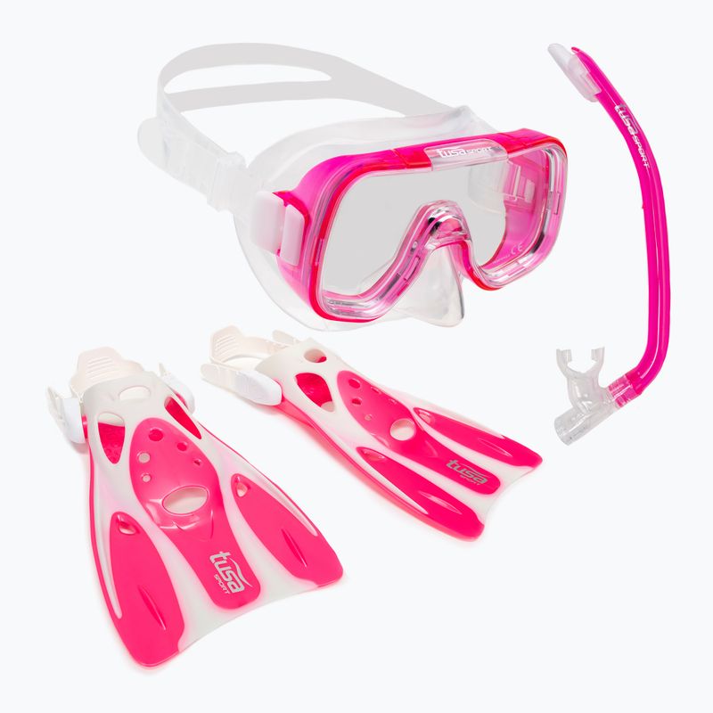 Set de scufundări TUSA Sport Mask Snorkel Fin Set, UP-0201
