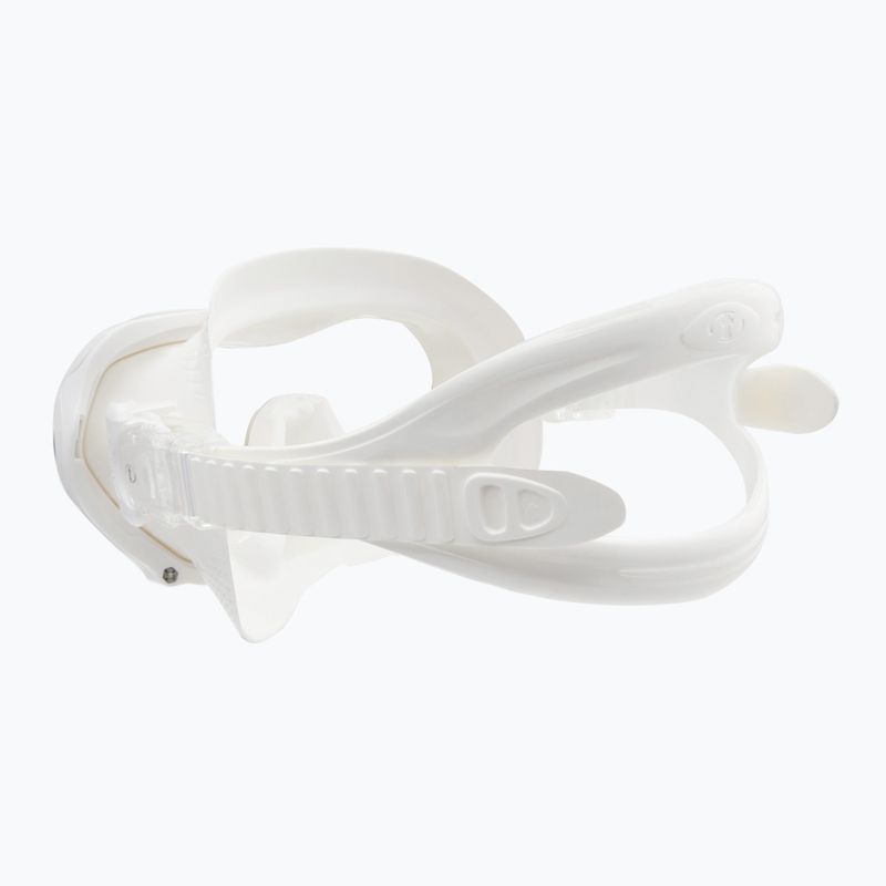 Mască de înot TUSA Paragon S Mask, alb, M-111 4