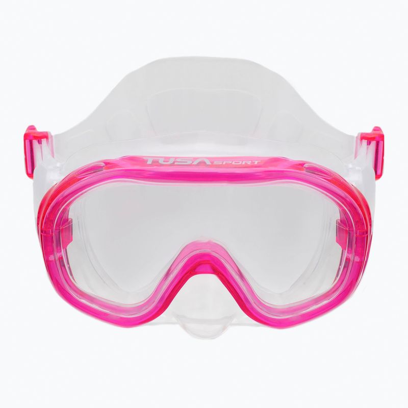 Set de scufundări TUSA Sport Mask & Snorkel Set, roz, UC-0211PFY 2