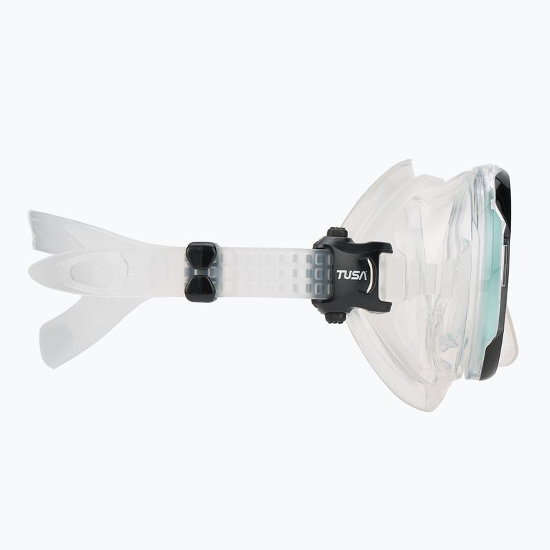 Mască de snorkeling TUSA Ino negru / transparent 3