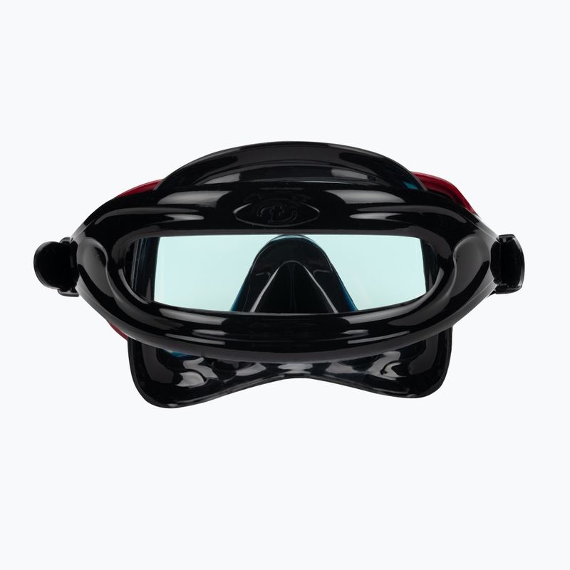 Set de scufundări  TUSA Serene negru / roșu 6