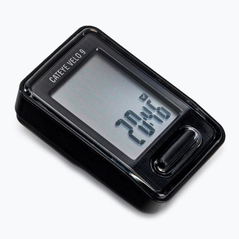 Calculator pentru biciclete Cateye Velo 9 Cc-Vl820 negru 1603300