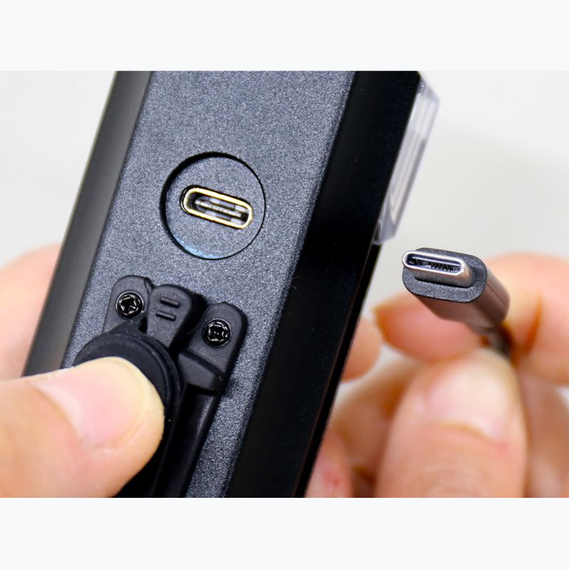 Far de bicicletă față CatEye AMPP 1700 HL-EL1700RC black 2