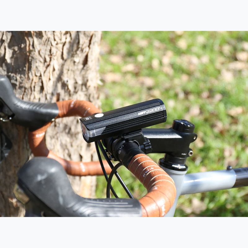 Far de bicicletă față CatEye AMPP 2200 HL-EL2200RC black 4