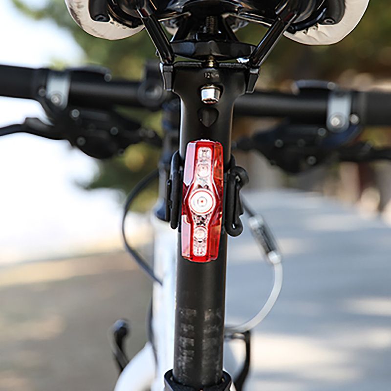 Far de bicicletă spate Cateye TL-LD800 VIZ150 USB-C red 4