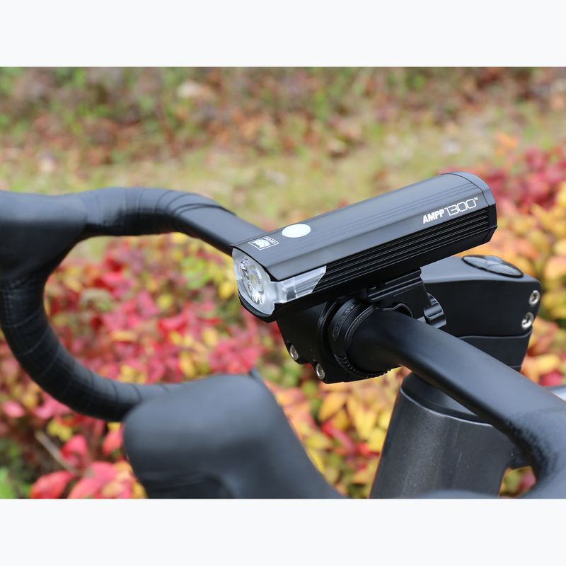 Far de bicicletă față CatEye AMPP 1300 HL-EL1300RC black 3