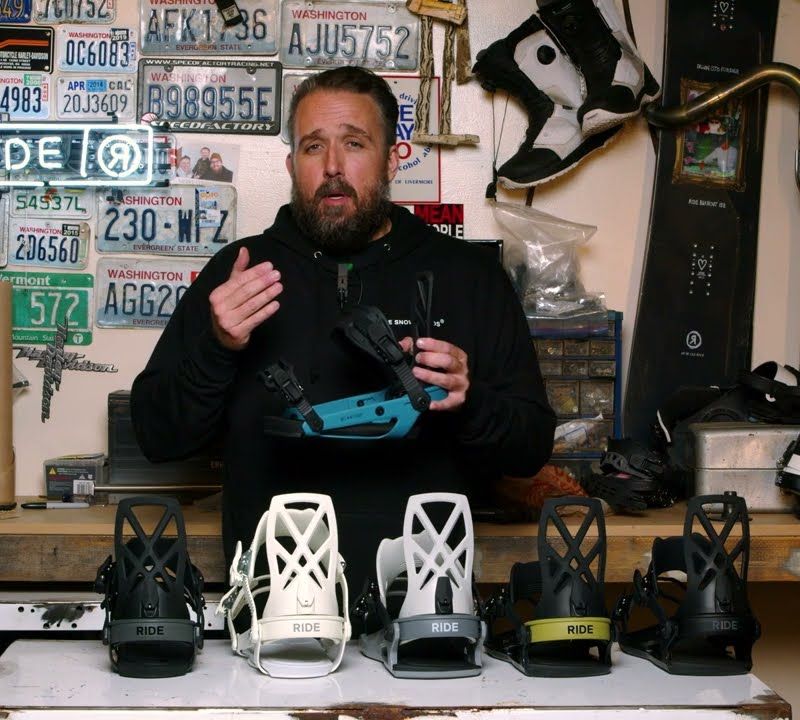 Atașamente de snowboard pentru bărbați RIDE C-4 negru 12G1007 11