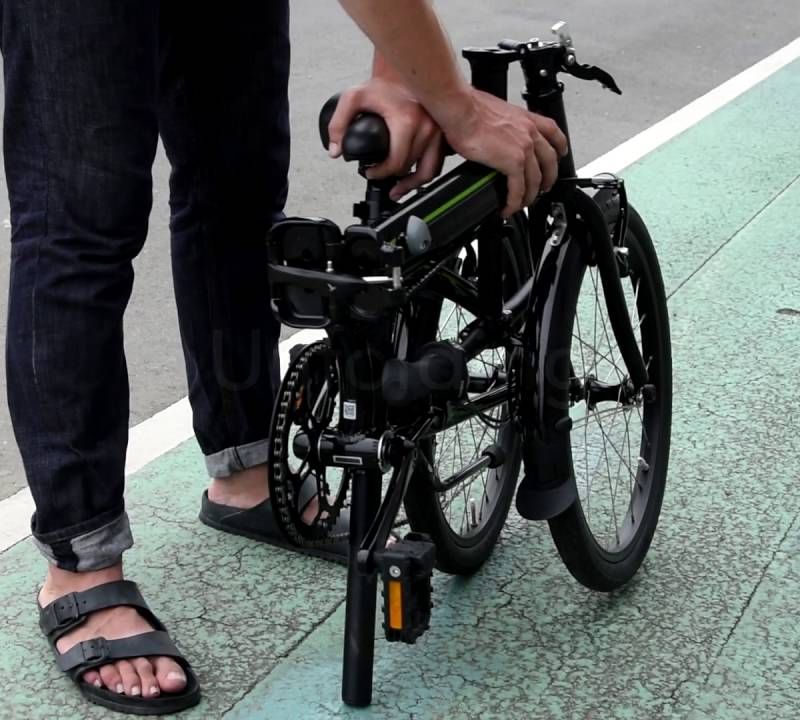 Bicicleta pliabilă de oraș Tern LINK B7 albastru marin 10