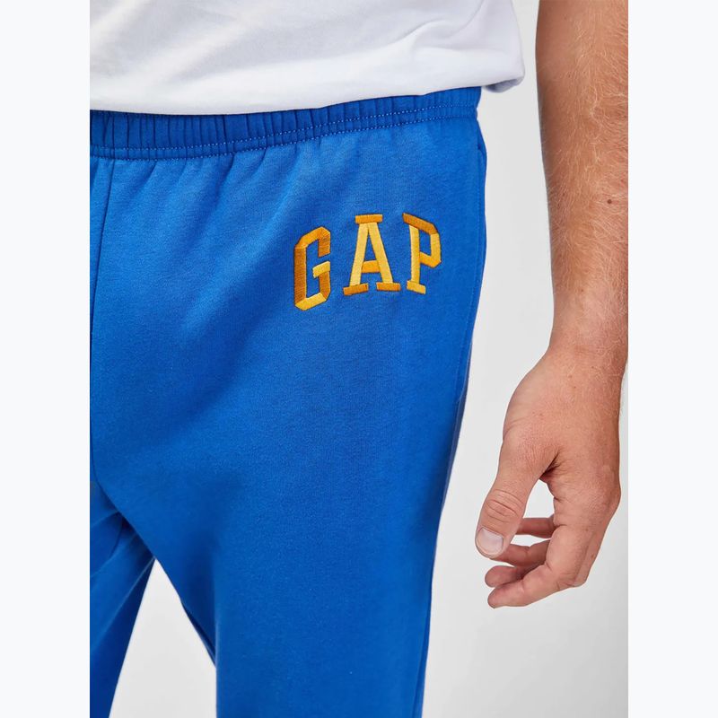 Pantaloni pentru bărbați GAP Tonal Arch Jogger imperial blue 4