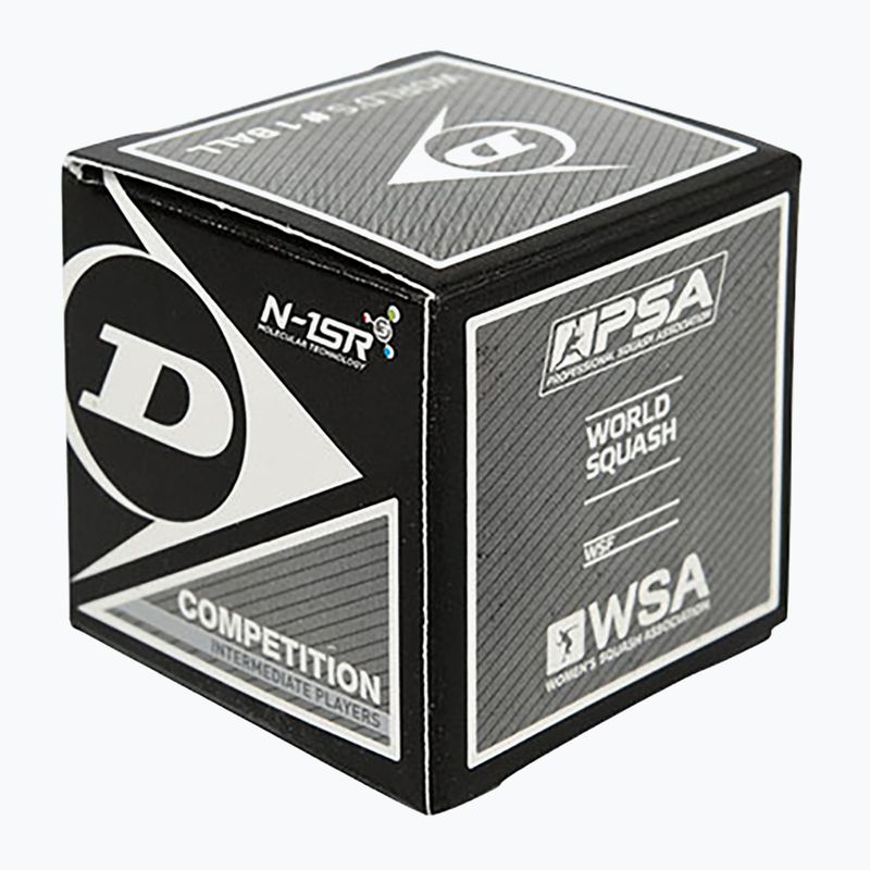 Mingi de squash Dunlop Competition 12 buc negru 700112 2