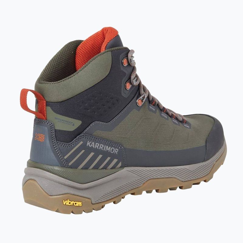 Încălțăminte de trekking pentru bărbați Karrimor Peregrine olive 11