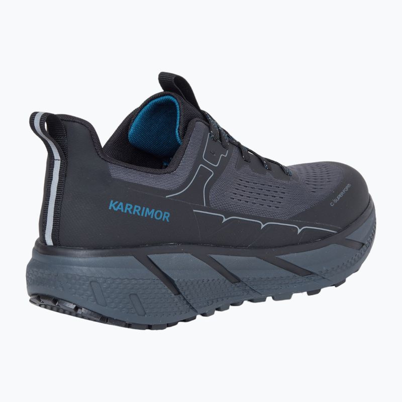 Încălțăminte de drumeție pentru bărbați Karrimor Singletrack Weathertite black/grey 5