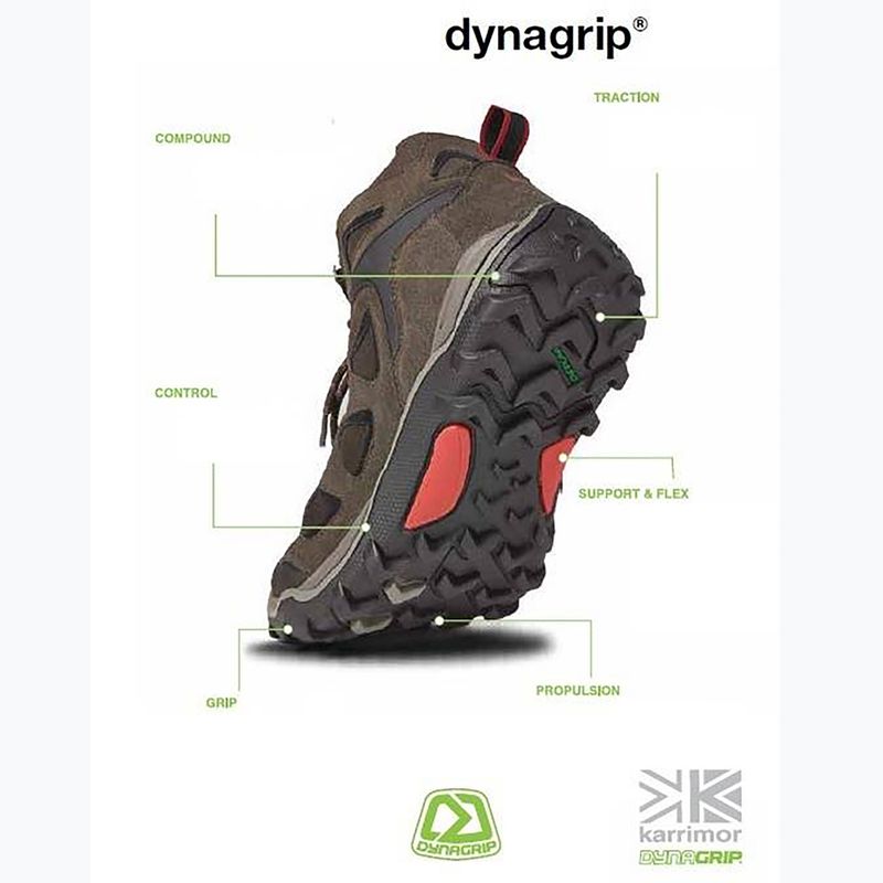 Încălțăminte de trekking pentru bărbați Karrimor Mendip 3 CH chocolate 7