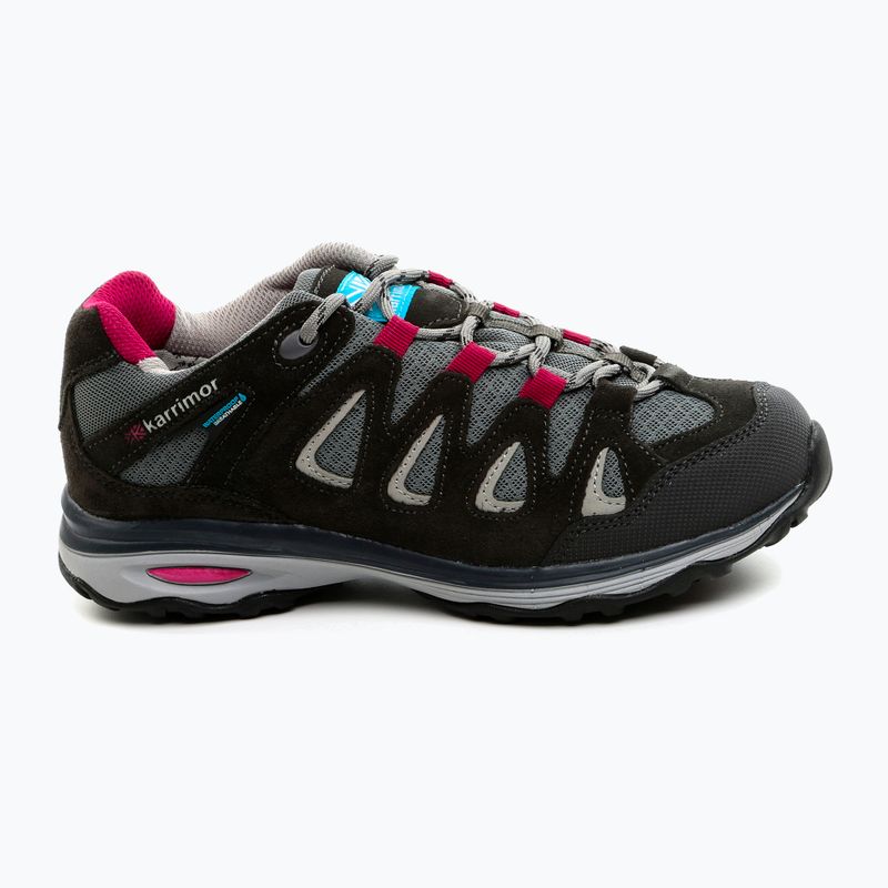 Încălțăminte de trekking pentru femei Karrimor Isla Low black c/pink 9