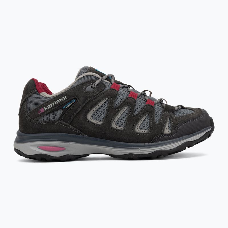 Încălțăminte de trekking pentru femei Karrimor Isla Low black c/pink 2