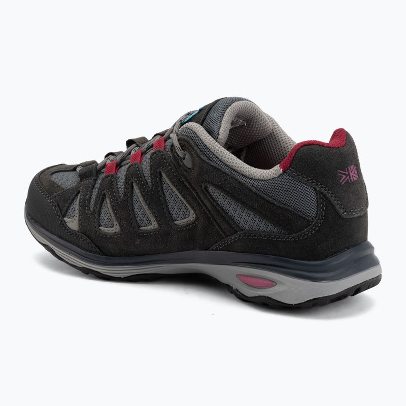 Încălțăminte de trekking pentru femei Karrimor Isla Low black c/pink 3