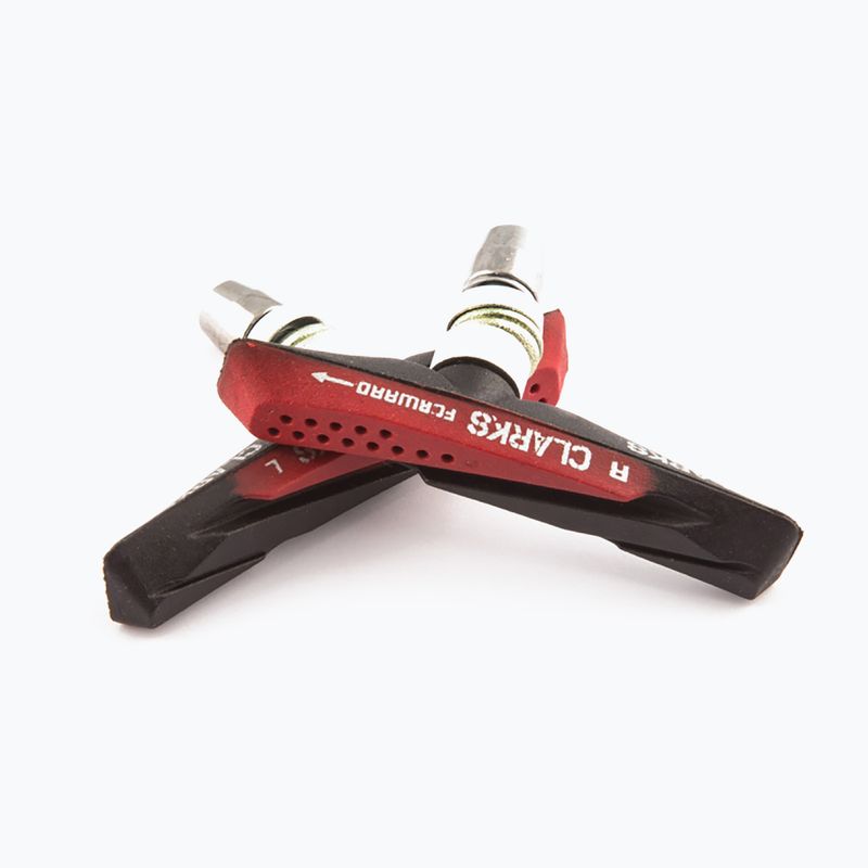 Plăcuțe de frână Clarks MTB negru/roșu CLA-CPS958 2