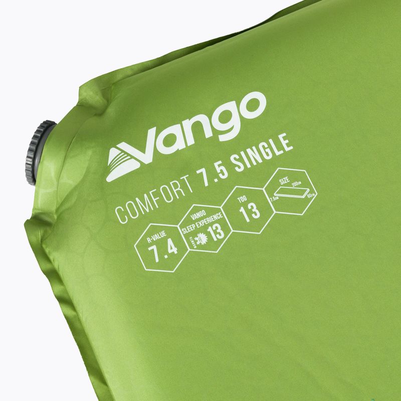 Vango Comfort Single 75 cm covoraș autogonflabil verde SMQCOMFORH09A12 3