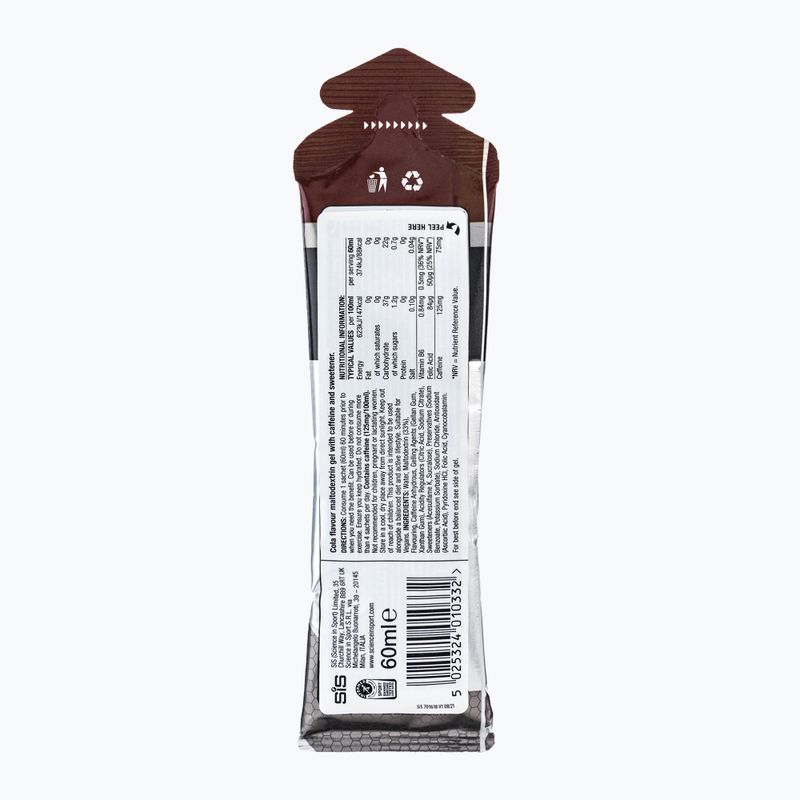 SIS Energy Gel cu cofeină, aromă de cola SIS131047 2