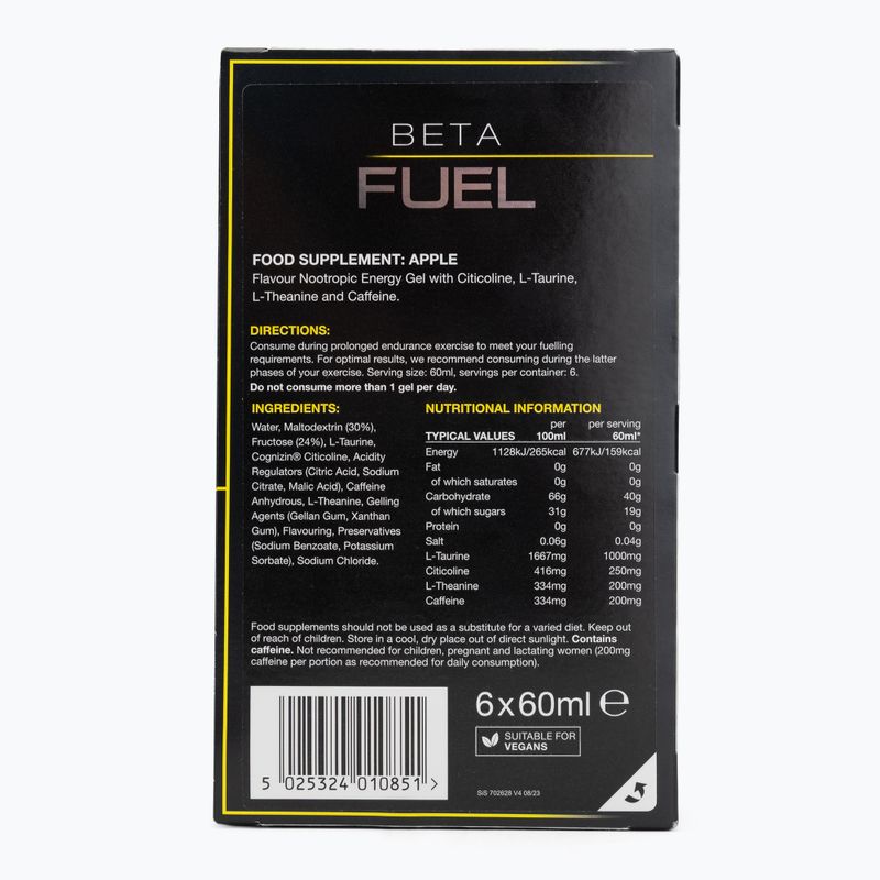 Set de geluri energetice Science in Sport Beta Fuel Energy + Nootropics 6 x 60 ml apple 2