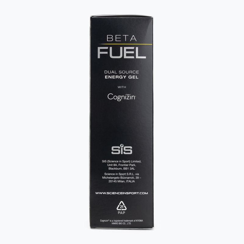 Set de geluri energetice Science in Sport Beta Fuel Energy + Nootropics 6 x 60 ml apple 3