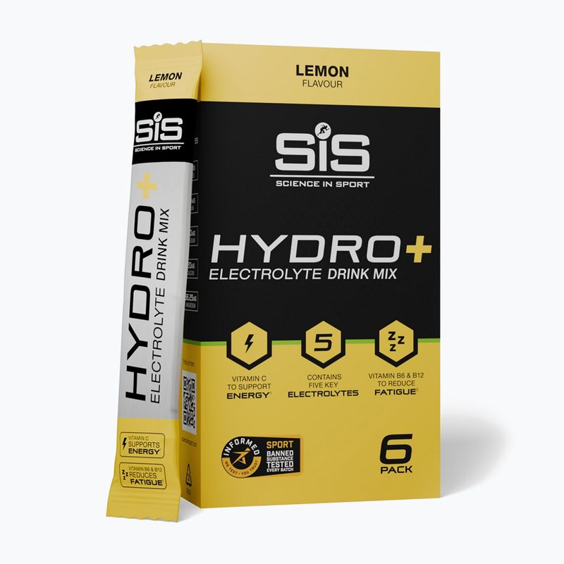 Băutură izotonică în pudră Science in Sport GO Hydro+ 6 x 4,5 g lemon