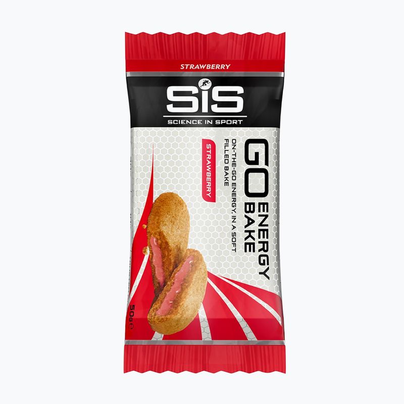 Baton energetic SIS Go Energy Bake 50 g strawberry