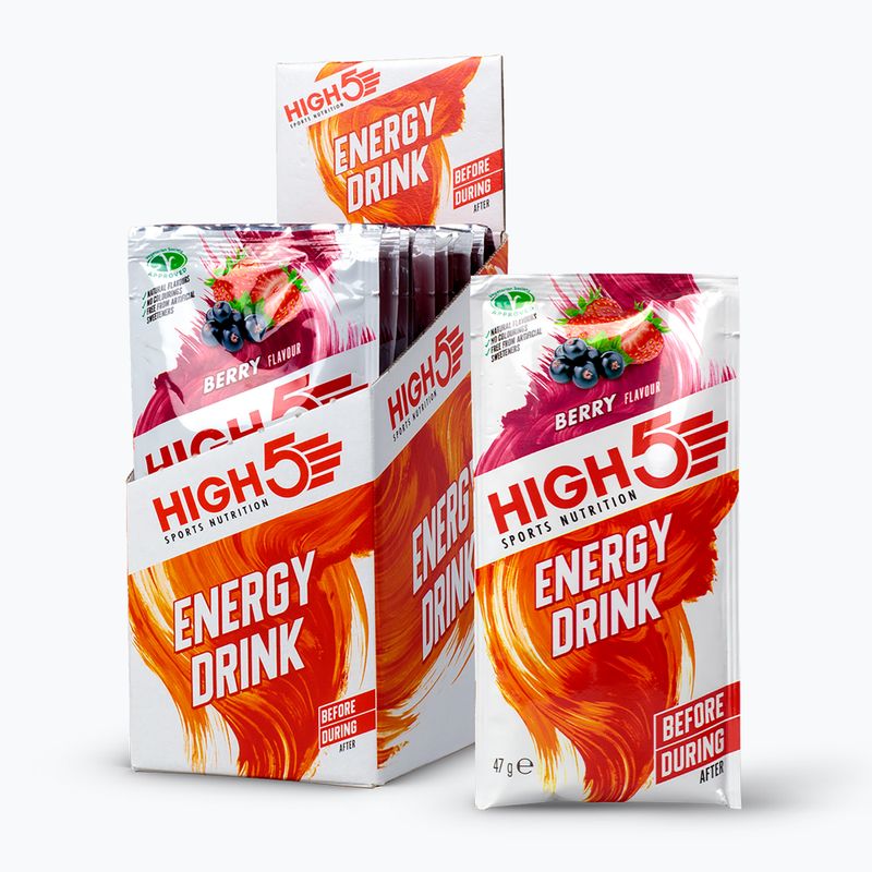 Băutură izotonică în pudră HIGH5 Energy 47 g berry