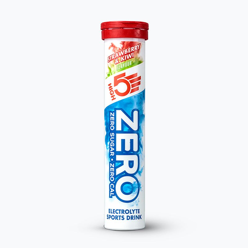 Electroliți HIGH5 ZERO 20 tabs strawberry & kiwi