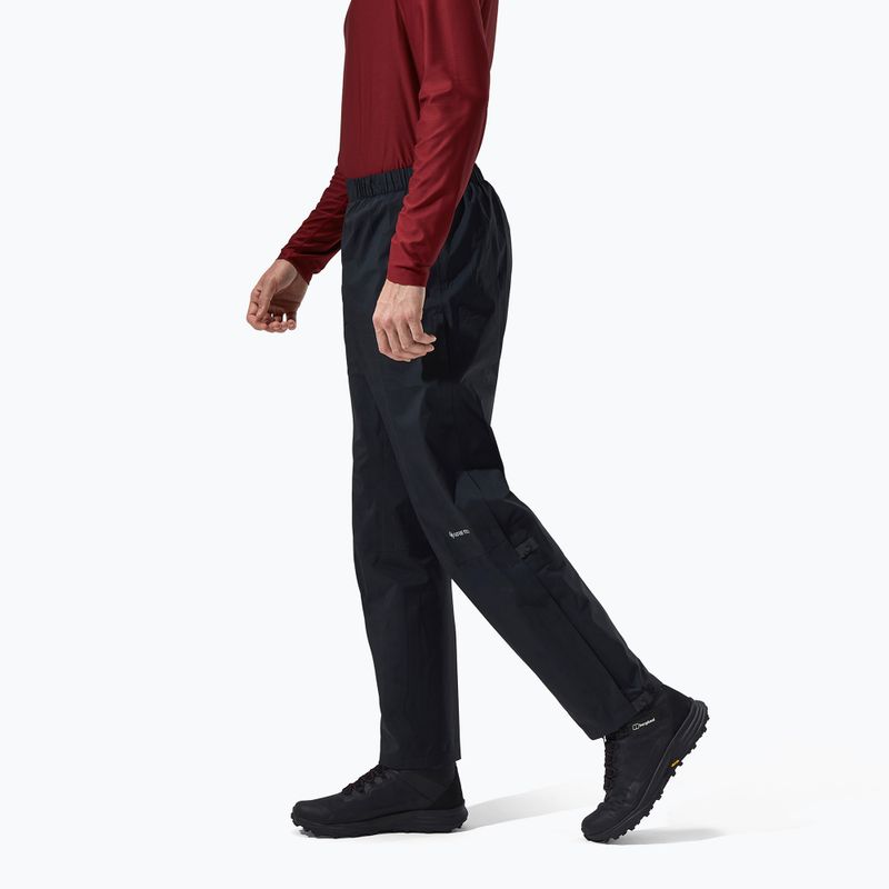 Pantaloni impermeabili pentru bărbați  Berghaus Paclite black 3