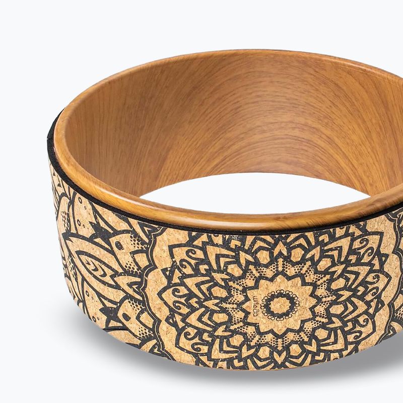 Cerc de yoga Myga Brown mandala 2