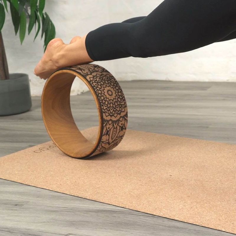 Cerc de yoga Myga Brown mandala 10