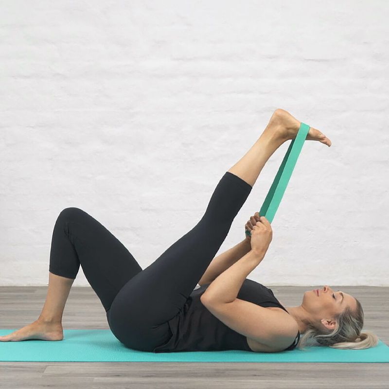 Centură de yoga Myga 2 in 1 turquoise 2