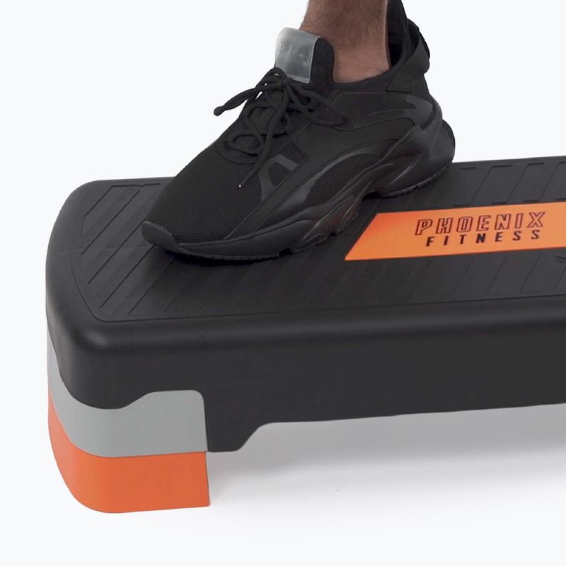 Step pentru aerobic Phoenix Fitness black 6