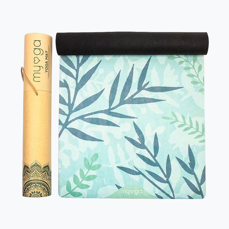 Covoraș de yoga Myga Peacemaker Luxurious green 2