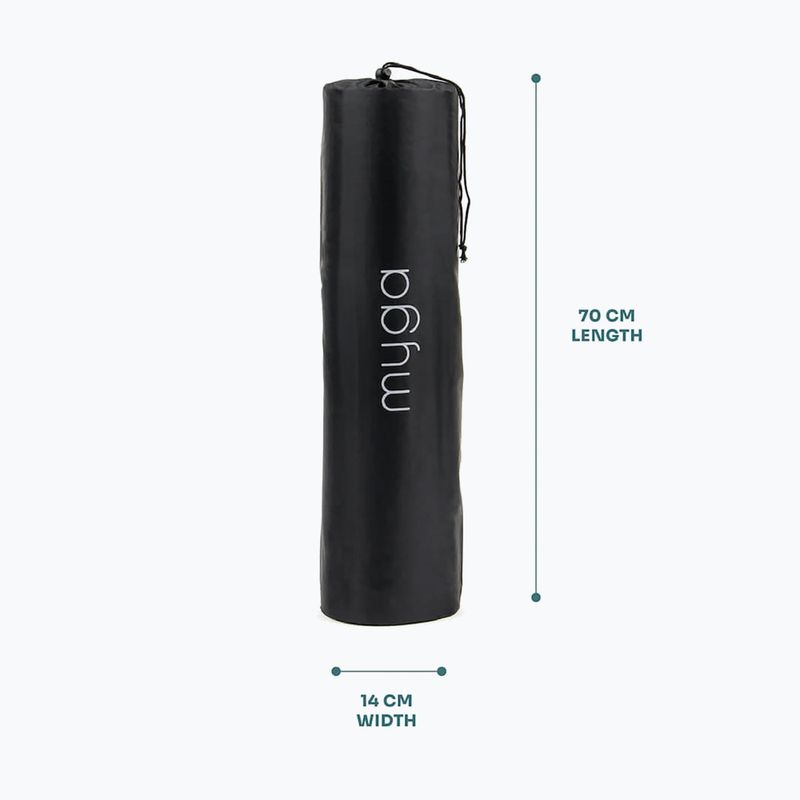 Husă pentru covoraș de yoga Myga Carry Bag black 8