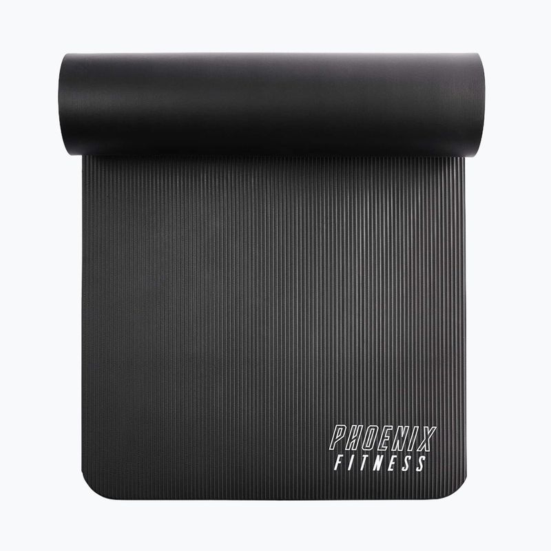 Covoraș de yoga Phoenix Fitness black 2
