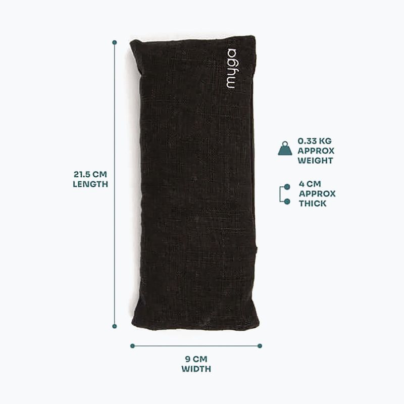 Pernă Myga Lavender Eye Pillow black 11