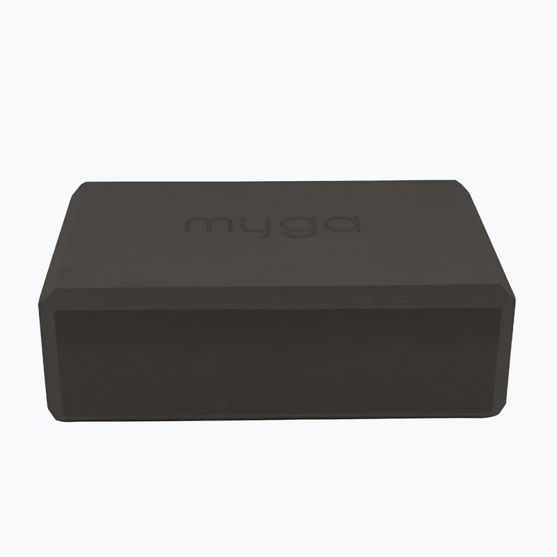 Cub pentru yoga Myga Foam Block do jogi black 2