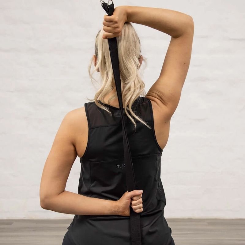 Centură de yoga Myga 2 in 1 black 9