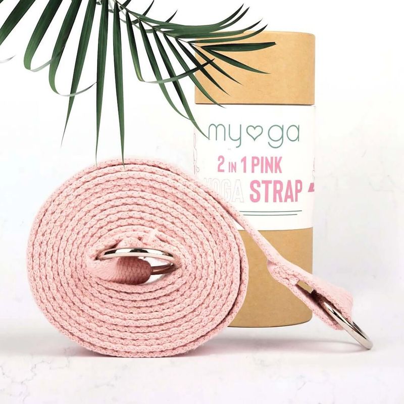 Centură de yoga Myga 2 in 1 RY1133 pink 8