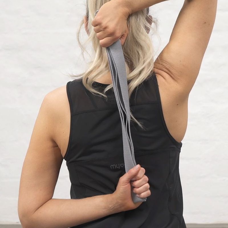 Centură de yoga Myga 2 in 1 grey 13
