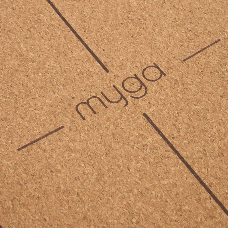 Covoraș de yoga Myga Alignment XL 6 mm brown 2