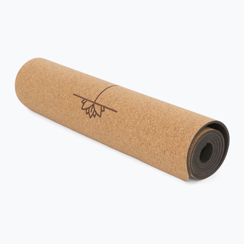 Covoraș de yoga Myga Alignment XL 6 mm brown 5