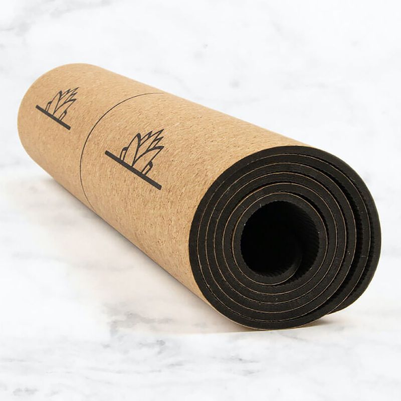 Covoraș de yoga Myga Alignment XL 6 mm brown 9