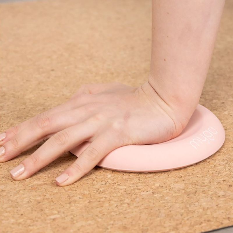Suport din gel pentru yoga Myga Support Pad pink 14