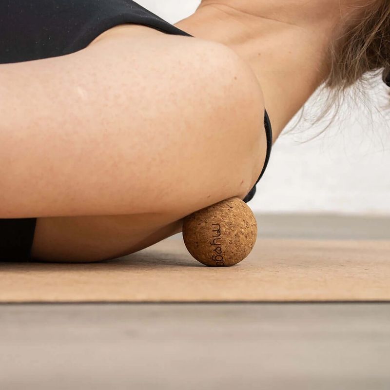 Minge pentru masaj Myga 5 cm maro 5