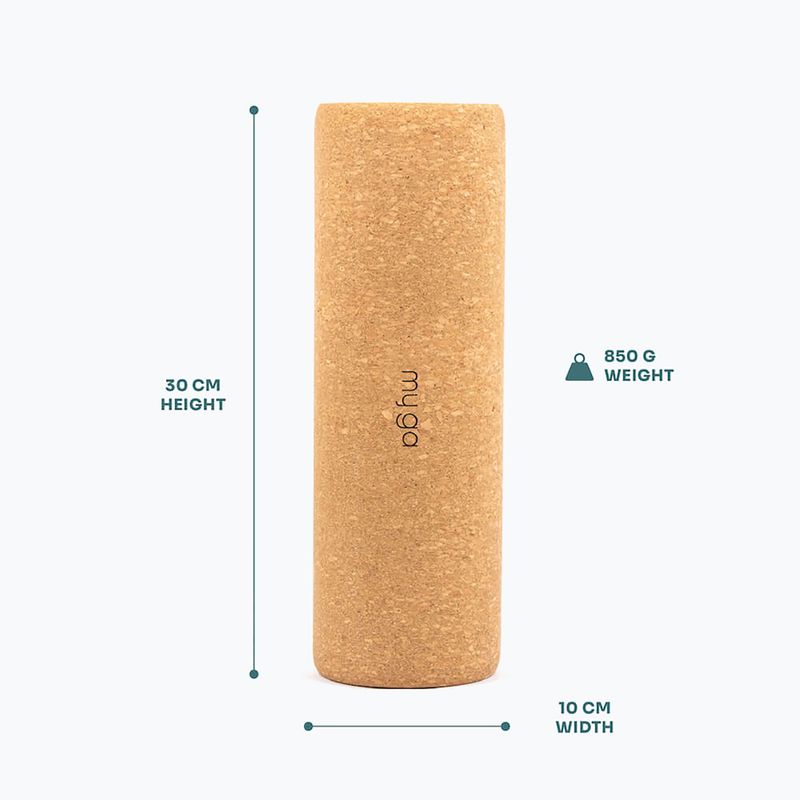 Rolă pentru yoga Myga brown 4