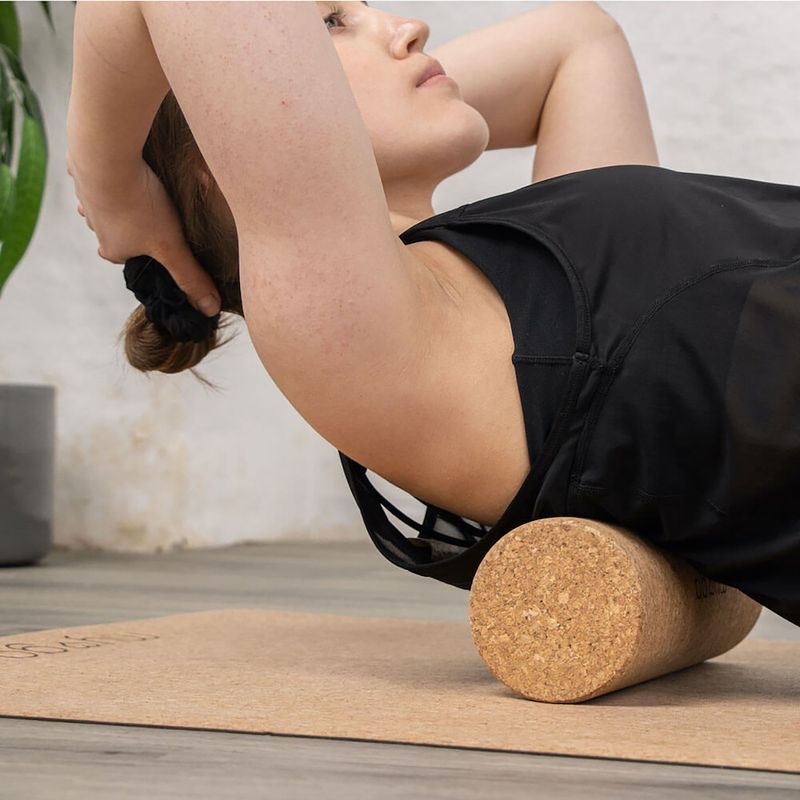 Rolă pentru yoga Myga brown 7