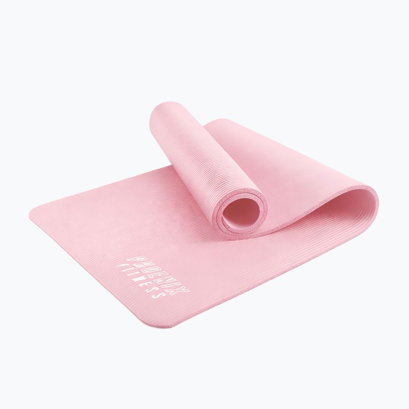 Covoraș de yoga Phoenix Fitness pink 2